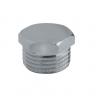 TAPPO MASCHIO ESAGONALE OTTONE CROMATO 1/8